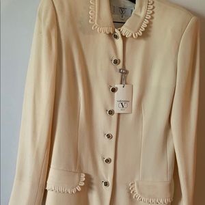 Valentino Auth 100% NWT blazer and skirt suit